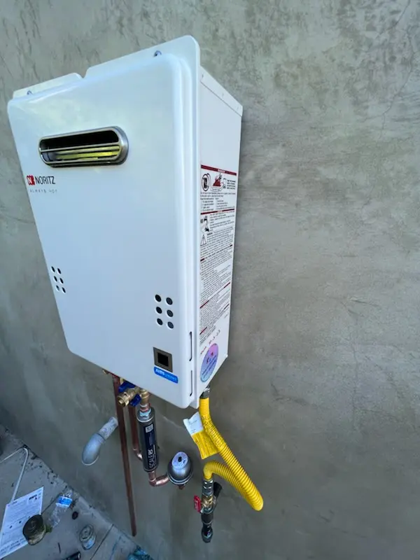Tankless water heater installation for East Vincent homes